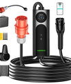 NOEIFEVO 2026 Pro Mobile Wallbox 11kw mit app, e auto CEE 16A auf Typ 2 Ladekabel, 3-phasig EV Ladegerät für Allen EVs(IEC 62196-2) & PHEVS