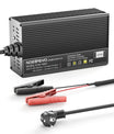 Noeifevo 29,2V 5A LiFePO4 batterioplader til 24V 25,6V LiFePO4 batteri, XLR/IEC/XT60/Anderson 50A/M8