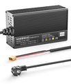 Noeifevo 14,6 V 10 A LiFePO4 Caricabatterie  per 12 V 12,8 V LiFePO4  batteria, XLR/IEC/XT60/Anderson 50A/M8