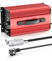 NOEIFEVO 54.6V 25A Nabíjačka na lítiumové batérie pre lítium-iónové-lítium-polymérové batérie 48.1V (48V) 13S, LCD displej, nastaviteľný prúd, nabíjačka pre elektrický bicykel, skúter, elektrická motorka