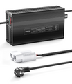 NOEIFEVO 60V 1A-20A Strøm Justerbart Batterioplader til Blysyre Batterier, AGM, Gel, Golfvogn Batterioplader, LED Skærm