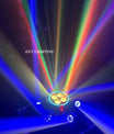 150W Moving Head Projektør, Laser-Stroboskop Effekt, DMX Scenelys, Fuldfarvet LED-Lys, Roterende DJ-, Disco-, Party- og Barlys(1pcs)