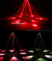150W Moving Head Projektør, Laser-Stroboskop Effekt, DMX Scenelys, Fuldfarvet LED-Lys, Roterende DJ-, Disco-, Party- og Barlys(1pcs)
