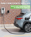 Noeifevo Q5 7KW 11KW 22KW EV Wallbox Ladestation Typ 2 5M DC6mA RCD-Schutz