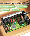 NOEIFEVO 126V 1A-10A Caricabatterie per batterie al litio per batterie 111V 30S LiFePO4, display LCD, corrente regolabile