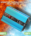 NOEIFEVO 58.4V 2A 2.5A 3A Carregador de Bateria LiFePO4 para Bateria LiFePO4 16S 48V 51.2V, Ventilador de Refrigeração, Desligamento Automático (AZUL)