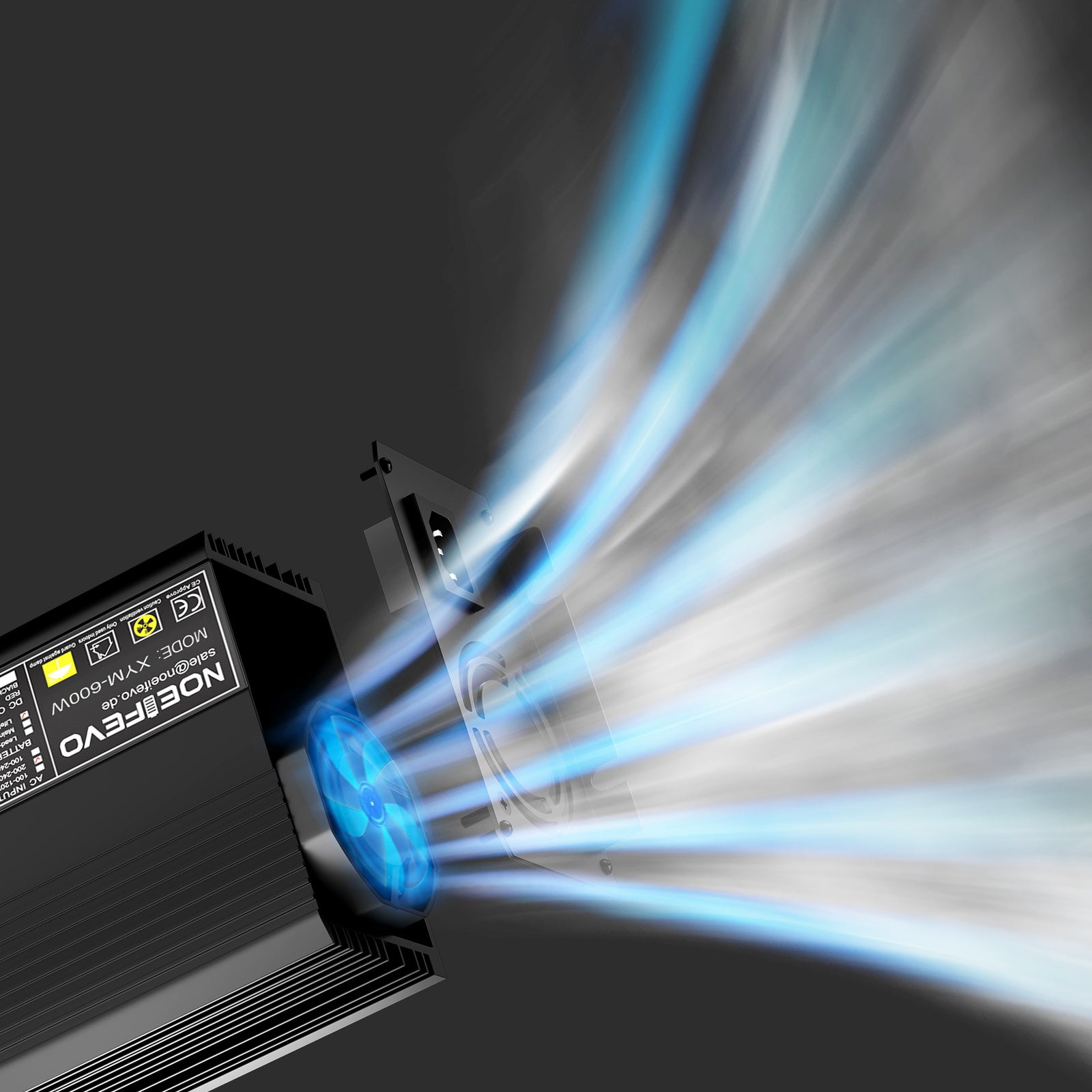 Noeifevo 29,2 V 20A LiFePO4 bateria de Carregador para bateria de lítio 24 V 25,6 V, ativação de 0 V BMS, desligamento automático com proteção total