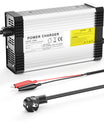 Carregador de Bateria de Lítio NOEIFEVO 67.2V 5A para Bateria de Lítio 16S 59.2V 60V, com Ventilador de Resfriamento e Desligamento Automático