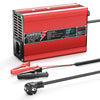 NOEIFEVO Carregador de Bateria de Chumbo-Ácido 12V 15A, Display OLED, Caixa de Alumínio, Carregador Inteligente de Carga Rápida, XT60/XT90/Anderson 50A/M8