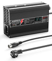 NOEIFEVO 58.8V 2A Carregador de Lítio para Baterias 14S 51.8V Li-Ion Lipo, com Display LCD, Ventilador de Resfriamento, Desligamento Automático