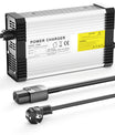 NOEIFEVO 58.8V 8A Lithium-životnostní nabíječka pro 14S 48V 51.8V lithium baterii, s chladicím ventilátorem, automatické vypnutí.