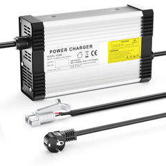 NOEIFEVO 29,4V 14A lithium batterilader til 7S 24V 25,9V lithium batteri, med køleblæser, automatisk nedlukning.