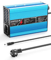 NOEIFEVO 25.2V 5A lithiumová nabíječka pro 6S 22.2V Li-Ion Lipo baterie, chladicí ventilátor, automatické vypnutí（BLUE）