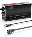 NOEIFEVO 87.6V 2-20A Litium-LiFePO4-laddare för 76.8V 24S LiFePO4-batteri, LCD-display, justerbar ström, laddare för trollingmotor, båt och husvagnar