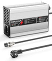 NOEIFEVO 50.4V 2A 2.5A 3A Lithium-Ladegerät für 12S 44.4V Li-Ion Lipo-Batterien, Kühlventilator, automatischer Abschaltung