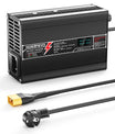 מטען ליתיום NOEIFEVO 21V 5A עבור סוללות 5S 18.5V Li-Ion Lipo, מאוורר קירור, כיבוי אוטומטי (שחור)