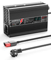 Carregador de Lítio NOEIFEVO 25.2V 4A para baterias 6S 22.2V Li-Ion Lipo, com Display LCD, Ventilador de Refrigeração e Desligamento Automático
