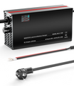 NOEIFEVO 48V 2A-20A Stroom Instelbaar Acculader voor Loodzuuraccu's, AGM, Gel, Golfwagen Acculader, LED-display