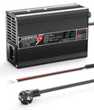 Carregador de Lítio NOEIFEVO 25.2V 4A para baterias 6S 22.2V Li-Ion Lipo, com Display LCD, Ventilador de Refrigeração e Desligamento Automático
