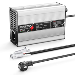 NOEIFEVO 37.8V 2A 3A 3.5A 4A Carregador de Bateria de Lítio para Baterias Li-Ion Lipo 9S 33.3V, Ventoinha de Refrigeração, Desligamento Automático