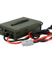 NOEIFEVO 12V 10A-100A Lithium LiFePO4 batterijlader, laadspanning 14,6V, LCD-scherm, stroom instelbaar, ventilator