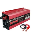 Inverter 12 V til 220 V, 1000 W til 3000 W DC-AC-inverter med EU-stik til biler, lastbiler, camping og husholdningsapparater