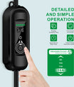 Noeifevo Type2 EV Charging Station Set, 11KW 16A 5M EV Charging Cable, Power Fast Charging Cable