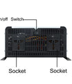 Inverter 60V til 230V, ren sinus, 3000W, 4000W, 5000W, bærbar DC-AC spændingsomformer, bil-sol-inverter