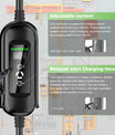 Noeifevo 11KW Typ 2 EV Ladestation, 16A 3 Phase Elektrofahrzeuge Ladegerät, CEE 16A Starkstrom Schnellladekabel 10Meters