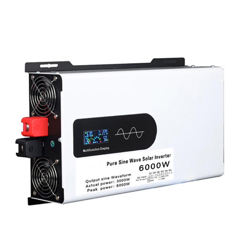 Inverter 12v till 230v ren sinus, 5000W till 12000W DC AC-växelriktare med EU-uttag för bilar, lastbilar, camping och hushållsapparater