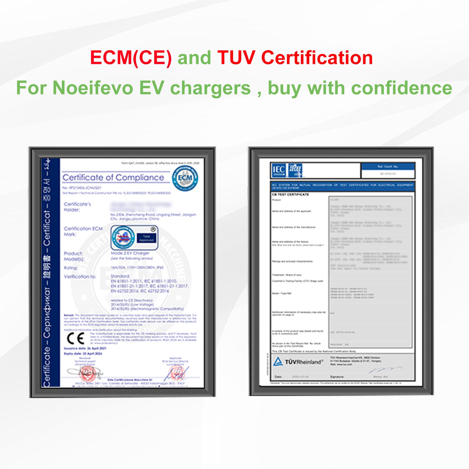 Noeifevo 22KW 32A 3 trifásica EV Wallbox, carregador de corrente tipo 2 para veículos eléctricos, conjunto completo