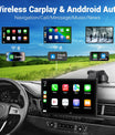 NOEIFEVO Bezdrátový Carplay displej pro automobily s 4K Dashcam, 9