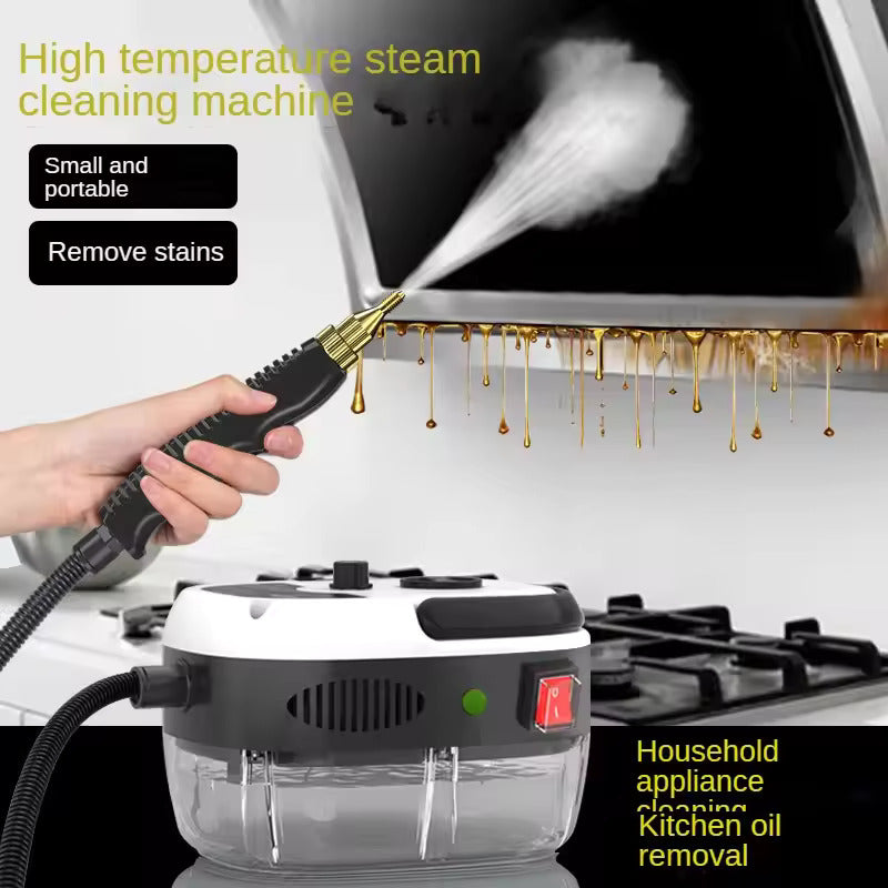 2500W höyrypuhdistin, korkean lämpötilan sumutuspuhdistuskone liesituulettimille, keittiöilmastointilaitteille, autopesulle ja kodinkoneille