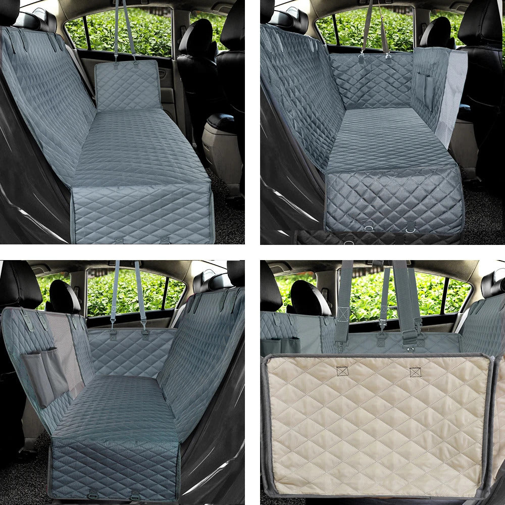 NOEIFEVO CA01 Protector del asiento trasero del coche para mascotas, alfombrilla impermeable para el asiento trasero del coche para todos los vehículos