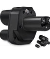 Adaptador de carregador EV NOEIFEVO CCS2 e Tipo 2 para Tesla NACS, AC 32A DC 400A, compatível com Tesla Model 3/X/Y, fabricado nos EUA, adaptador combinado CCS2, suporta carregadores CCS2 e Tipo 2