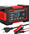 Auton akkulaturi 12V 6A, pulssikorjauslaturi LCD-tä kosketusnäytöllä, kaikille 12V lyijyhappo-akkuille ja käynnistysakuille