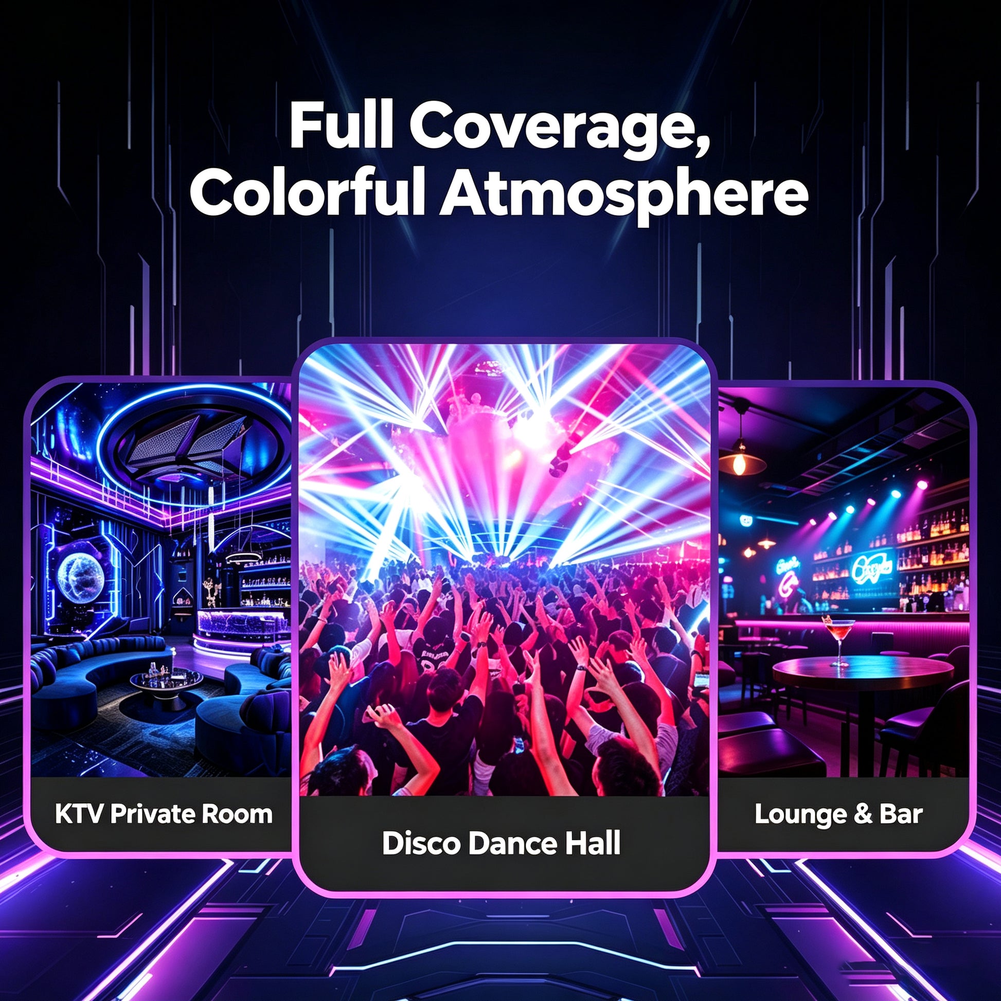 80W Disco Party Lichtanlage, RGBW LED Moving Head Scheinwerfer mit zwei beweglichen Köpfen, Fernbedienung, DMX512-DJ-Equipment, Bühnenbeleuchtung für Events, Clubs und Weihnachten