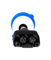 Adaptador de energia azul monofásico CEE32A, compatível com Tesla Model X, S, Y e carregador EV de segunda geração.