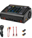 NOEIFEVO T400 Pro RC Oplader Afmager Dobbelt Kanal DC 400W AC 200W 12A til LiHV LiFe Li-ion NiCd NiMh Pb LiPo Batterier